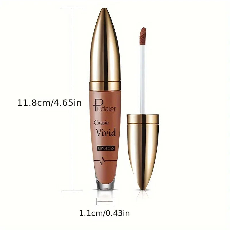 High Pigmented Matte Lip Glaze - Long-Lasting, Smudge Proof, Liquid Lipstick Makeup Valentine's Day Gifts, Women's Day Gift - My Vixen Vault