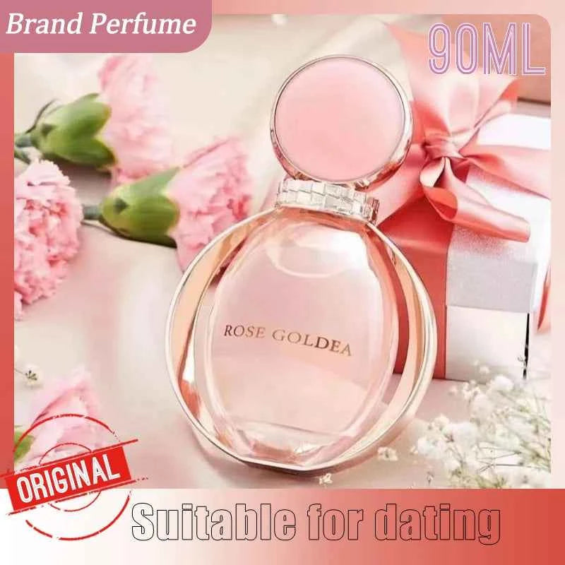90ML Luxury Brand Perfume with Floral Notes Warm Sweet Scent Long-Lasting Fragrance Perfect for Dates and Birthday Gifts