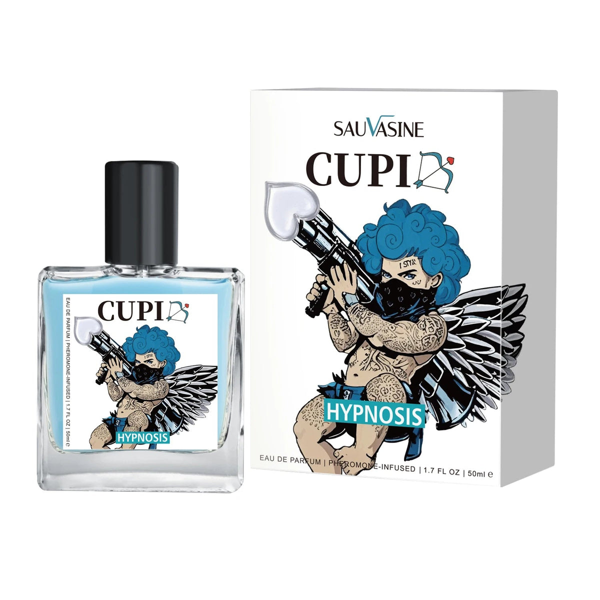 50ml Cupid Cologne Perfume Pheromone Cologne for Men Long Lasting Enhances Intimacy High Quality Hombre Perfume Attract Women Beauty Collection Studio