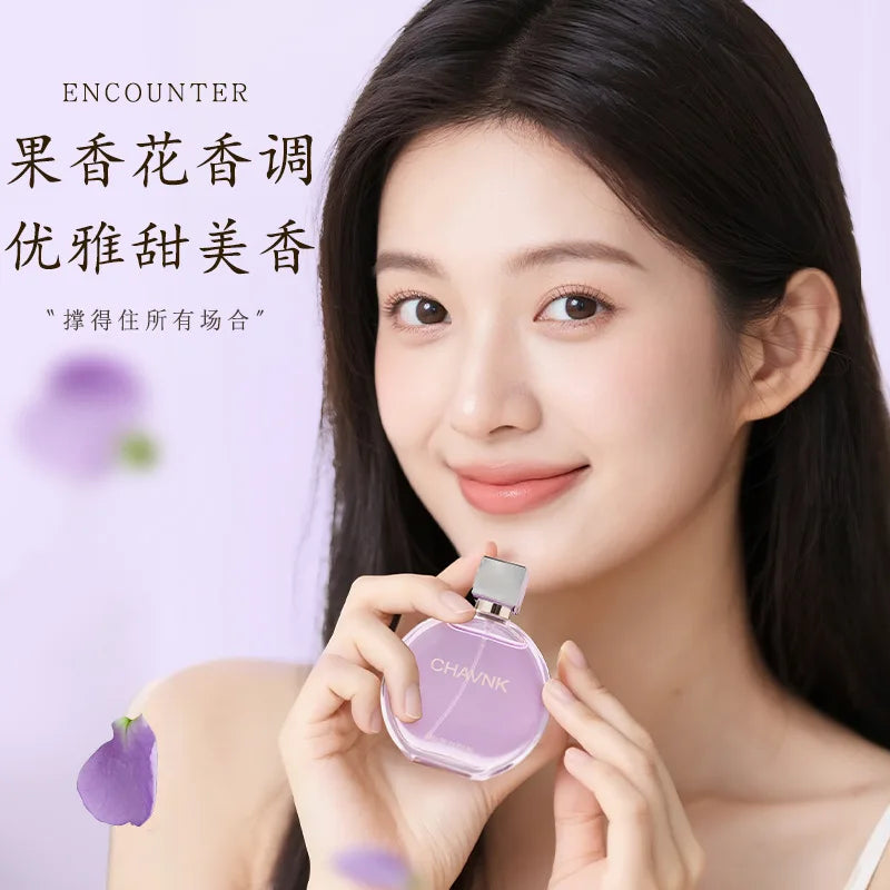Splendide Encounter Purple Meets Eau De Parfum Light Fragrance Floral Vaporisateur Natural Spray 50ML Perfume - Beauty Collection Studio