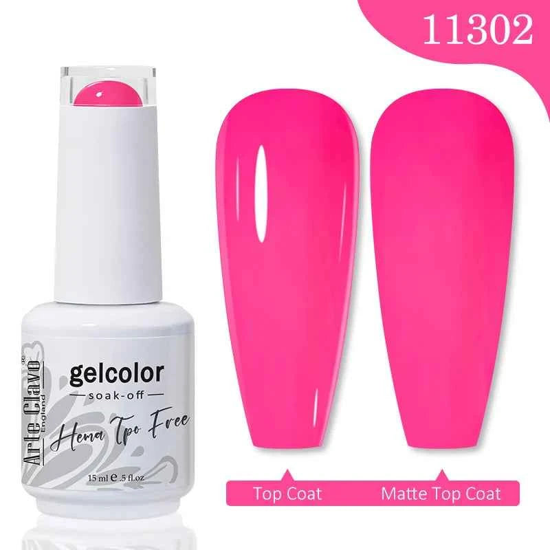 Arte Clavo Hema Free TPO Free UV Gel Nail Polish Semi-Permanent Nail Art Manicure Soak off Nail Varnish Nail Supplies