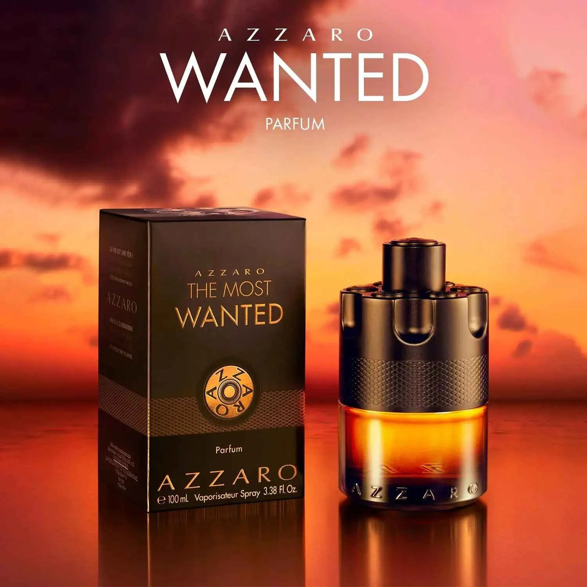 Azzaro The Most Wanted Parfum Intense Mens Cologne - Spicy & Seductive Fragrance for Date Night Lasting Wear Women's Perfume