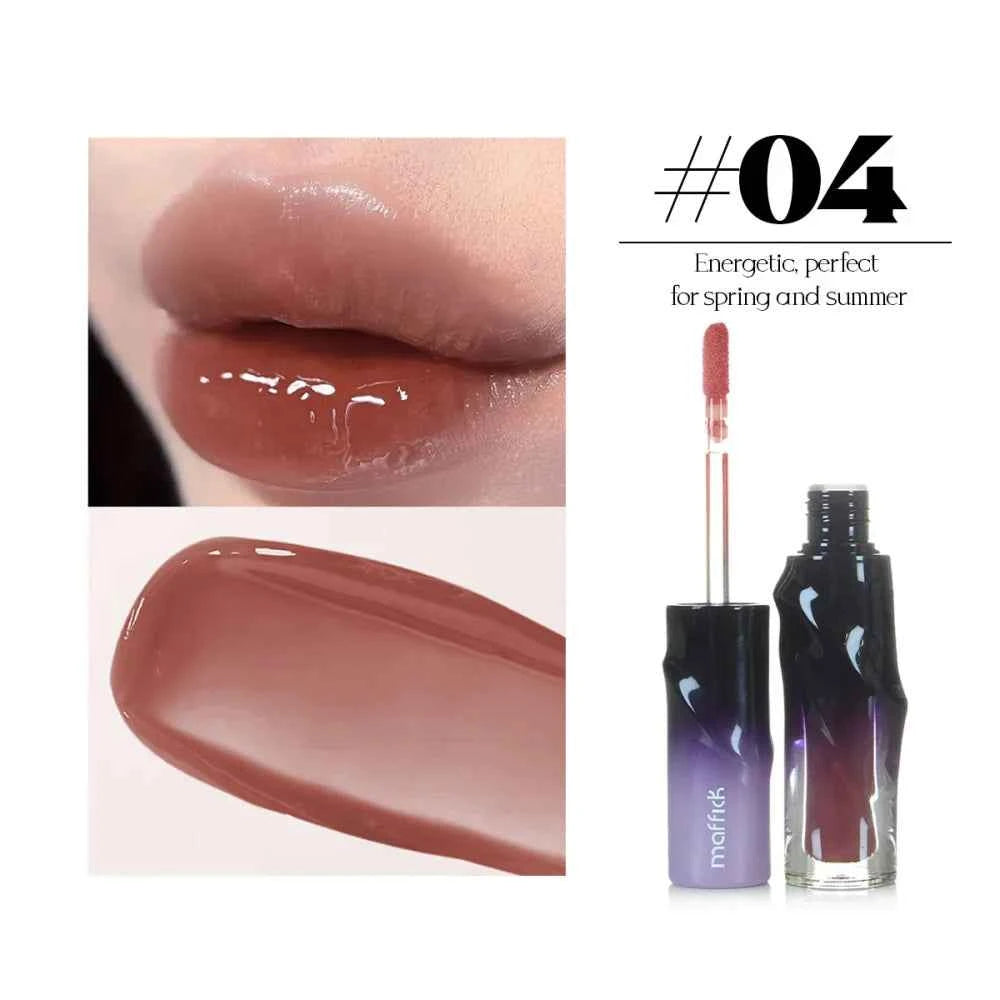 7-Color Mirror Lip Gloss Moisturizing Liquid Lipstick Waterproof Long lasting Gloss Non fading Lip Gloss