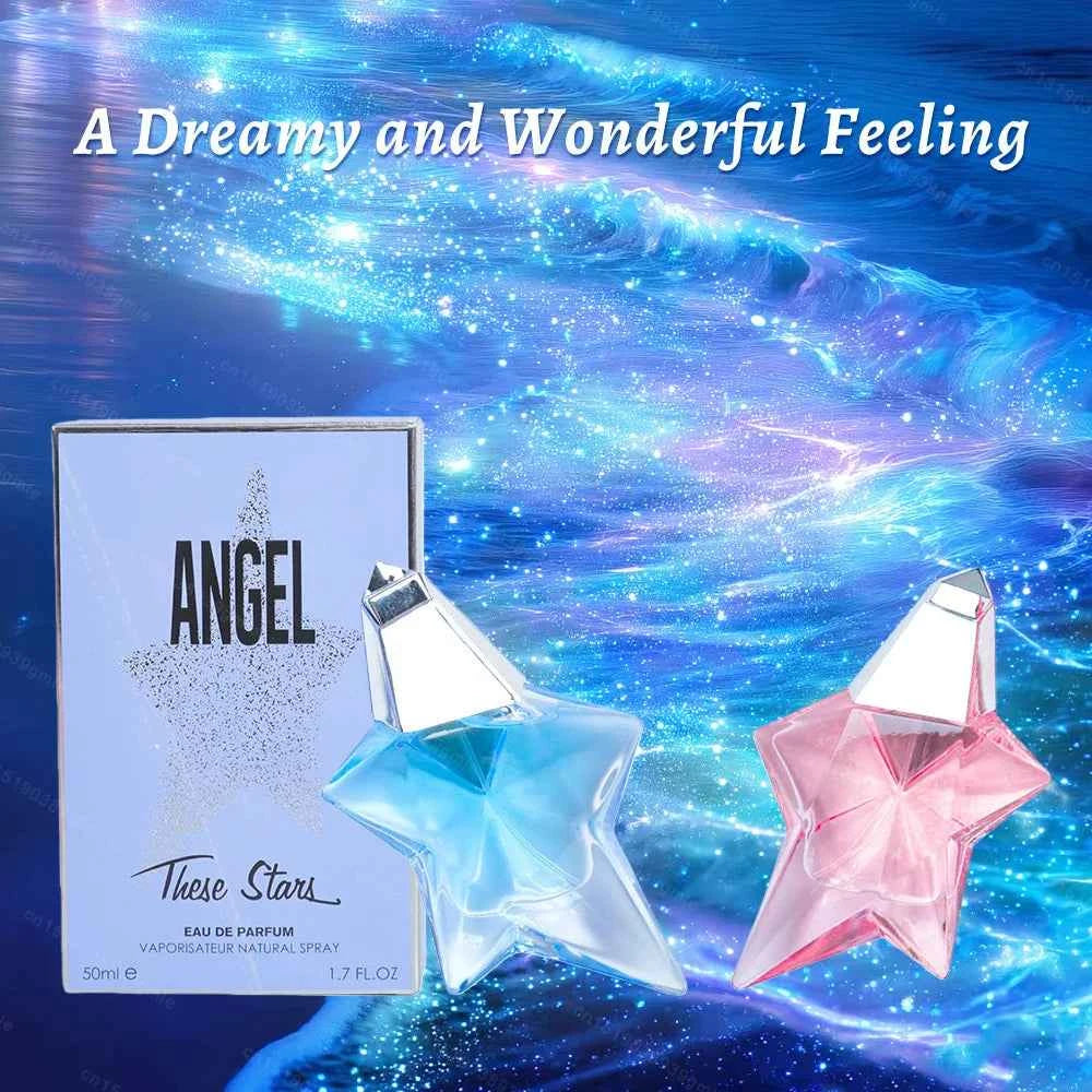 Angel Eau De Parfum 50Ml Refillable Spray Standing Star New Muler Pheromone Perfume with Elegant Charm Fresh Natural Vitality