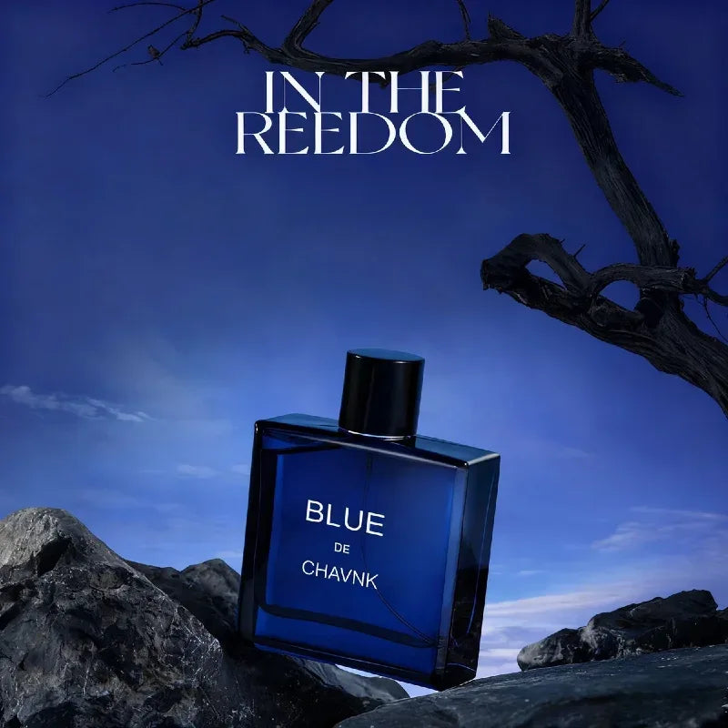 Blue de Chavnk Inspired Perfume 100ML for Men - Long Lasting Woody Aromatic & Fresh Citrus Scent, Versatile Daily Fragrance - My Vixen Vault