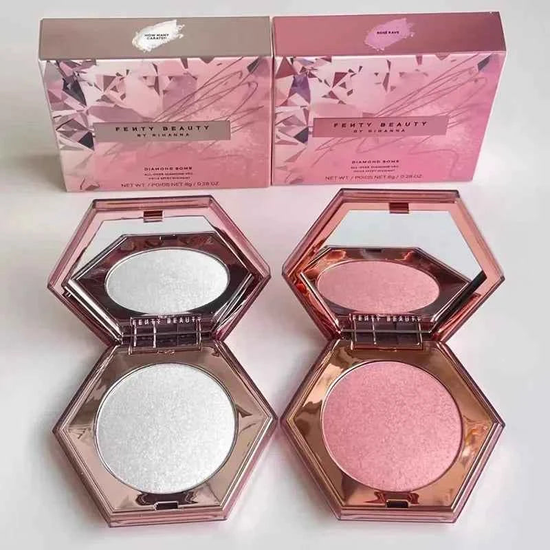 Fenty Beauty Popular High Gloss Brightening Facial Effect Stereoscopic Facial Makeup Create A 3D Sparkling Diamond Light Effect