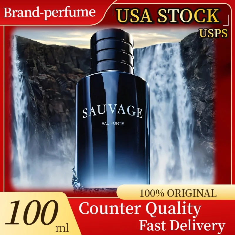 Classic Men's Cologne 100ml - Long Lasting Wild & Fresh Scent, Charismatic Fragrance for Adventure and Dating, Free Shipping USA - Beauty Collection Studio