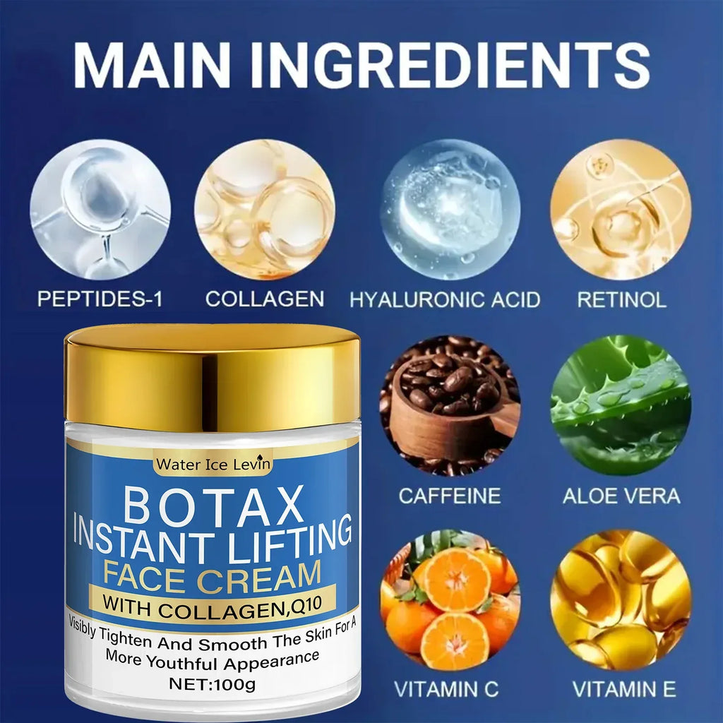 Anti Aging Face Cream 1+1 Pack 100g with Collagen Q10 Ceramide Vitamin C Instant Lifting Moisturizes Wrinkles Cheap - My Vixen Vault