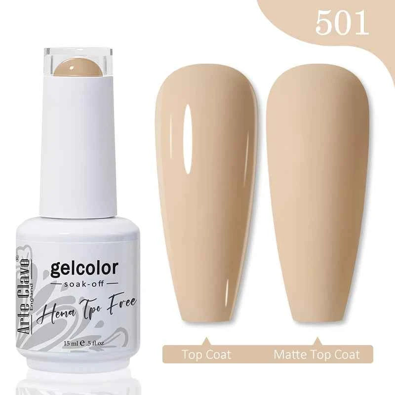 Arte Clavo Hema Free TPO Free UV Gel Nail Polish Semi-Permanent Nail Art Manicure Soak off Nail Varnish Nail Supplies