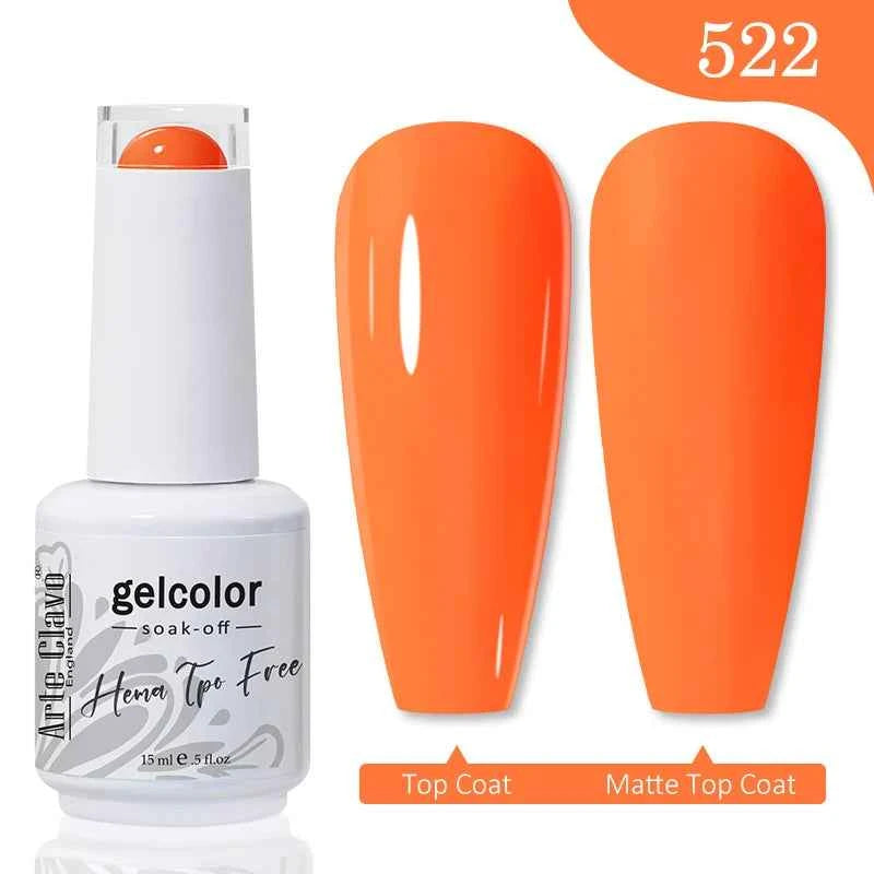 Arte Clavo Hema Free TPO Free UV Gel Nail Polish Semi-Permanent Nail Art Manicure Soak off Nail Varnish Nail Supplies