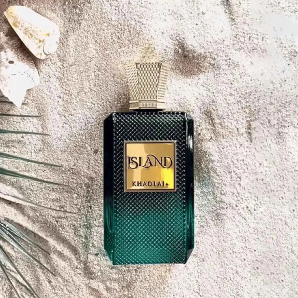 Khadlaj Island Unisex Extrait De Parfum Spray 3.4 Oz - Long-Lasting Fragrance for Men And Women