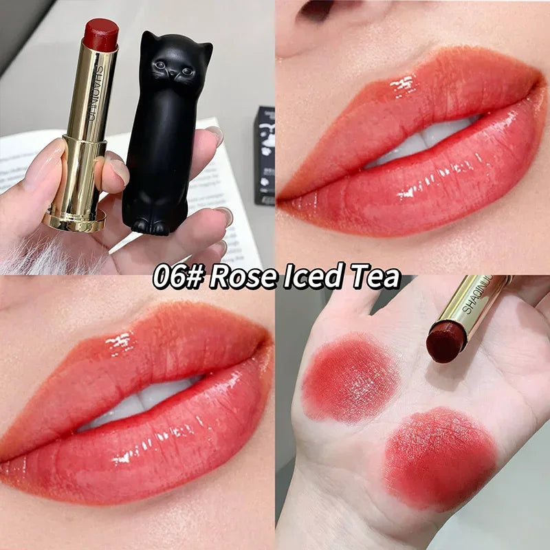 SHAQINUO Meowoqinqin Moisturizing Color Lip Balm, anti-dryness and crack fade lip lines Student Moisturizing lipstick - My Vixen Vault