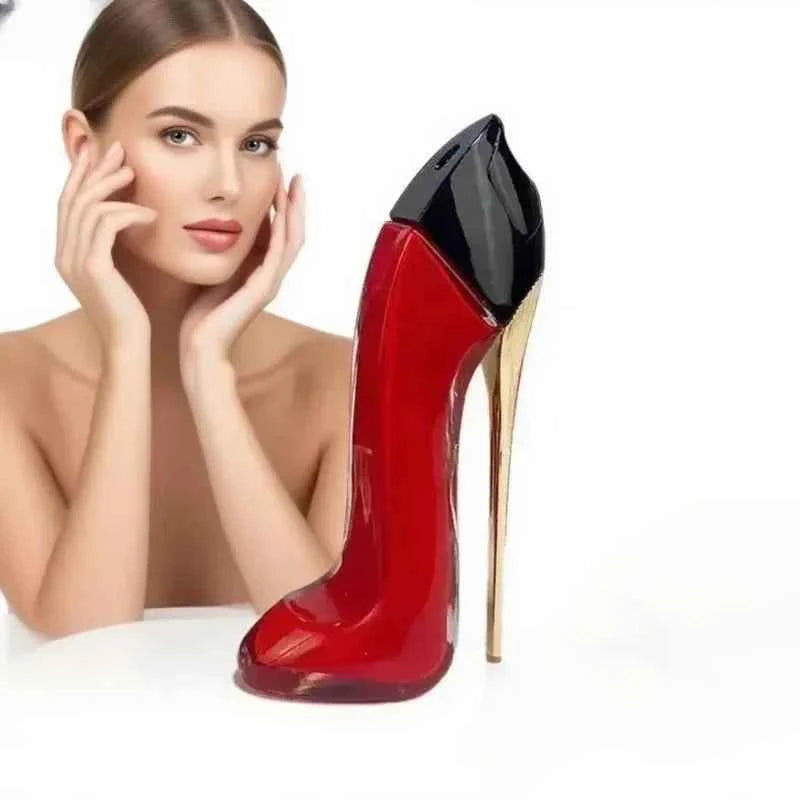 80ml New Women's Luxury Floral Elegant High Heel Bottle Design Lasting Fragrance Sexy Spray Fashion Deodorant Perfume