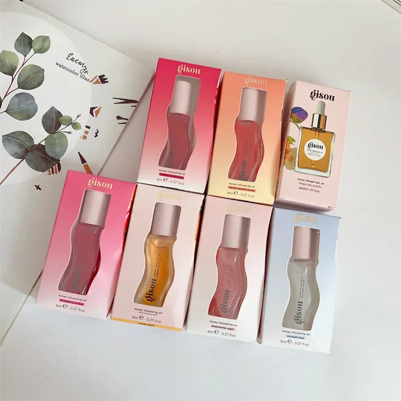 Gisou Plumping Lip Oil Gloss & Moisturizing Lip Care - My Vixen Vault