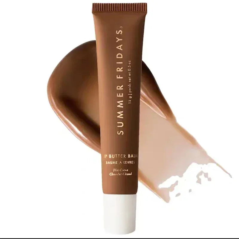 Summer Fridays Lip Balm Moisturizing Mirror Lip Gloss Lip Vanilla Pink Sugar Coffee Cake Smell Lipstick Transparent Oil Makeup - My Vixen Vault