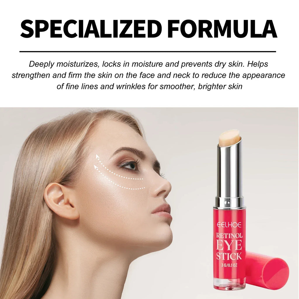 Retinol Eye Cream Wrinkle Remover Lightening Dark Circles Lifting Firming Skin Instant Eye Repair Serum Stick for Women Eye Care - My Vixen Vault