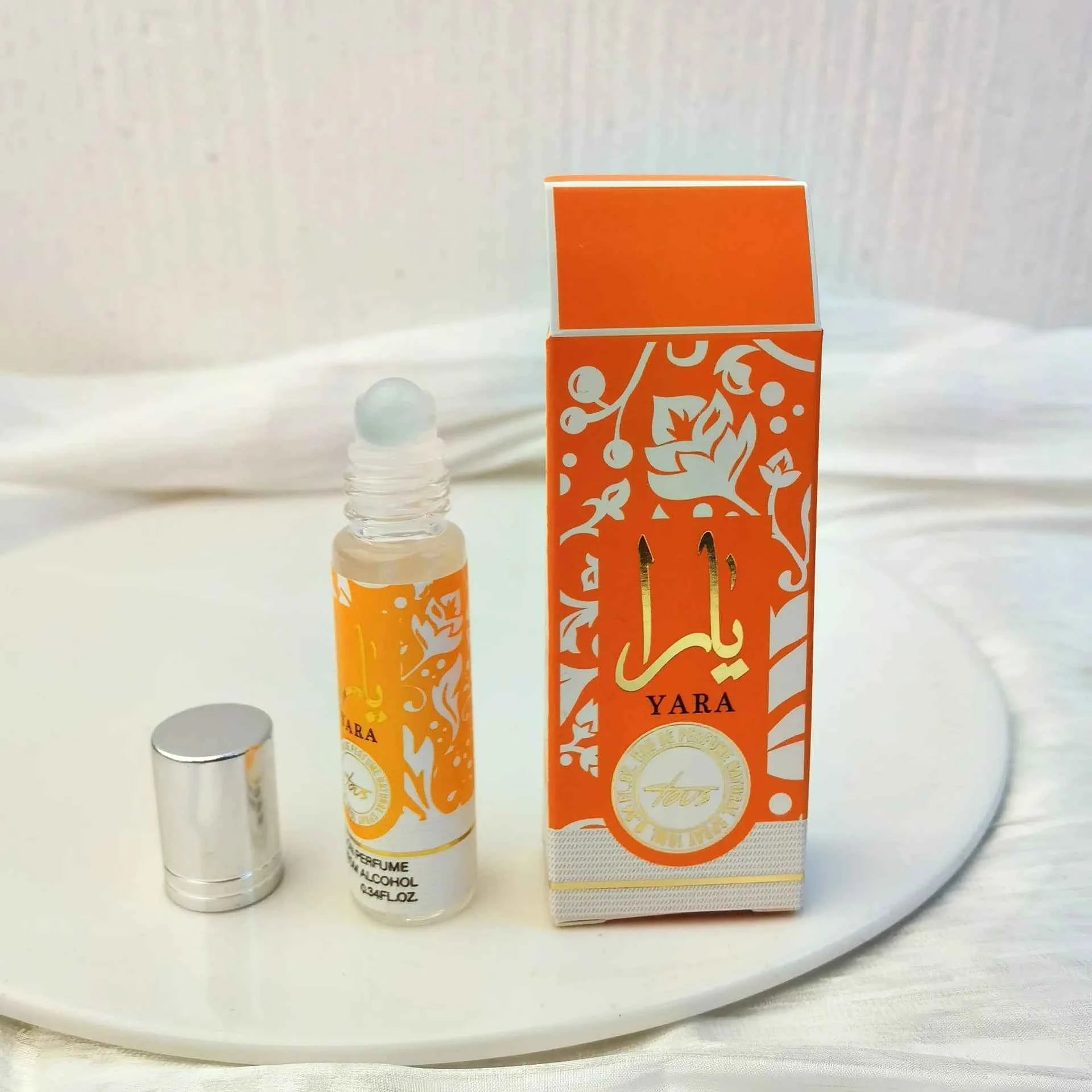 10ml Yara Eau De Parfum Roll-on High Quality  Arabian Perfume for Women  Lasting Fragrance Pheromone Light Fragrance